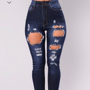 Olivia rose skinny jeans dark denim